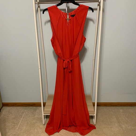 Belted Maxi with Gold detail - Picture 3 of 4